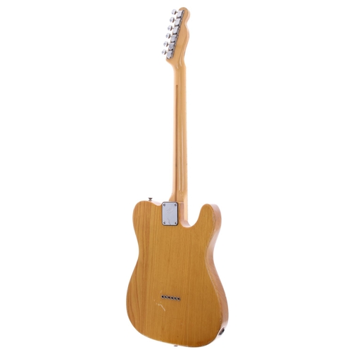 115 - 1976 Fender Telecaster left-handed electric guitar, made in USA, ser. no. 76xxxx7; Body: natural fin... 