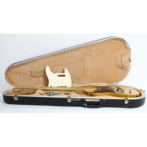 115 - 1976 Fender Telecaster left-handed electric guitar, made in USA, ser. no. 76xxxx7; Body: natural fin... 