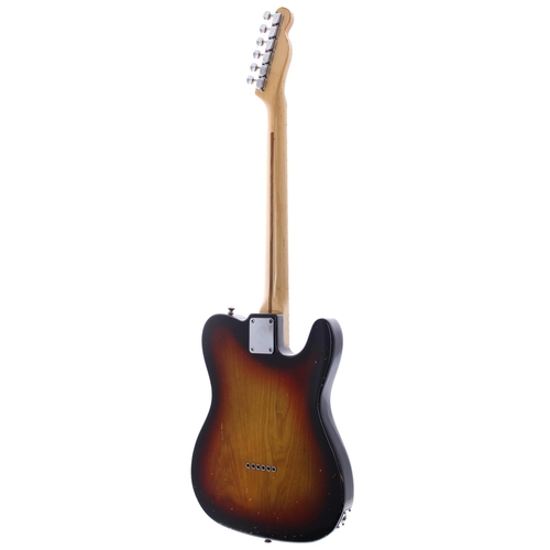 117 - Fender Telecaster left-handed electric guitar, made in USA, circa 1978, ser. no. S8xxxx4; Body: thre... 