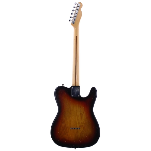 117 - Fender Telecaster left-handed electric guitar, made in USA, circa 1978, ser. no. S8xxxx4; Body: thre... 