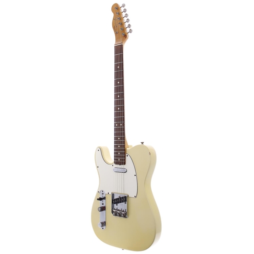 118 - Fender Telecaster left-handed electric guitar, made in USA, circa 1966, ser. no. 1xxx8; Body: blonde... 