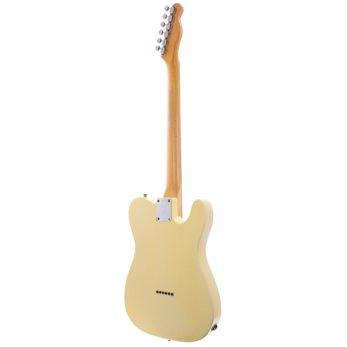 118 - Fender Telecaster left-handed electric guitar, made in USA, circa 1966, ser. no. 1xxx8; Body: blonde... 