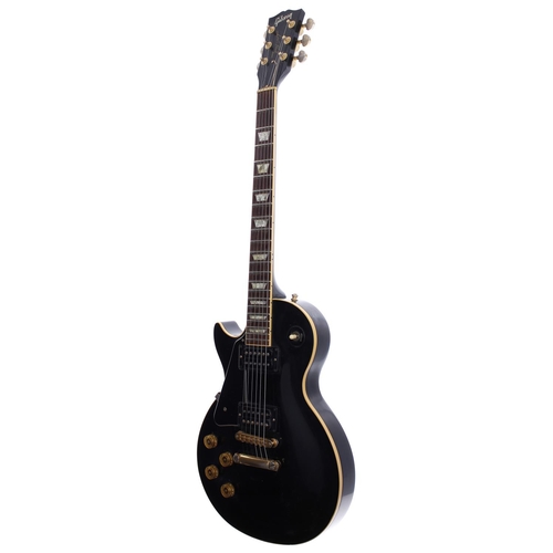 122 - 1993 Gibson Les Paul Standard left-handed electric guitar, made in USA, ser. no. 9xxxxxx5; Body: bla... 