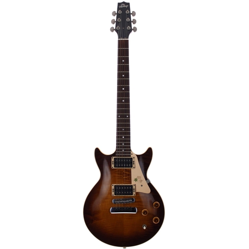 124 - 1989 Heritage H-170 electric guitar, made in USA, ser. no. F2xxx3; Body: tobacco sunburst finished m... 