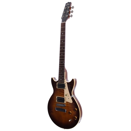 124 - 1989 Heritage H-170 electric guitar, made in USA, ser. no. F2xxx3; Body: tobacco sunburst finished m... 