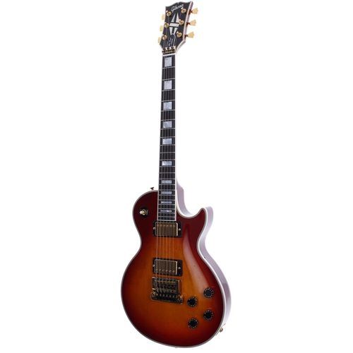 141 - 1989 Gibson Les Paul Custom Kahler electric guitar, made in USA, ser. no. 8xxxxxx8; Body: cherry sun... 