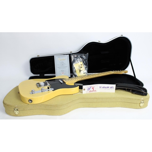 146 - 2005 Fender Custom Shop 1951 Nocaster NOS electric guitar, made in USA, ser. no. Rxxx3; Body: see-th... 