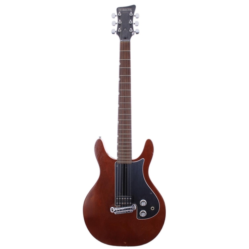 303 - 1970s Dan Armstrong London Series 341 electric guitar; Body: mahogany, lacquer checking, dings, scuf... 