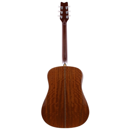 307 - 1991 Washburn Limited Edition D24SI acoustic guitar; Back and sides: good; Top: solid spruce; Neck: ... 