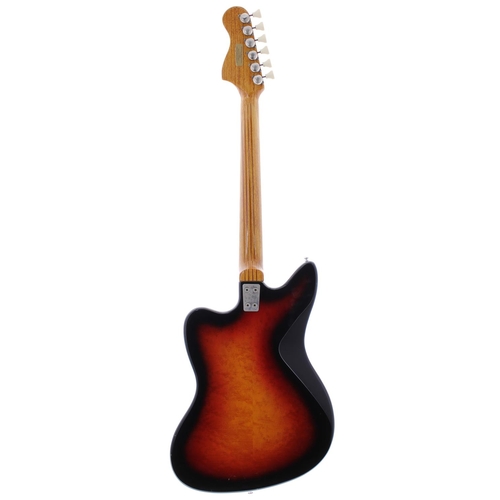 308 - 1960s Framus Strato De Luxe 5/168-54 electric guitar, made in Germany; Body: sunburst finish, lacque... 