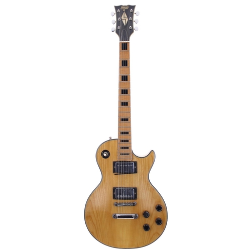 312 - 1970s Hondo II H740N electric guitar; Body: natural finish, buckle wear to back, impact dings and bl... 