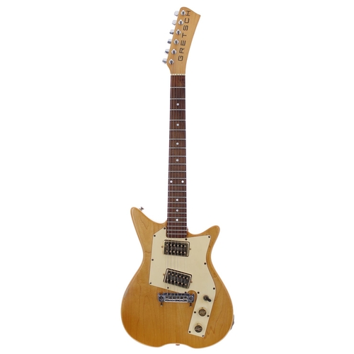 245 - Gretch TK-300 model 7624 electric guitar, made in USA, circa 1978; Body: natural finish, a few minor... 