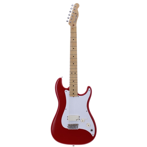 246 - 1981 Fender Bullet electric guitar, made in USA, ser. no. E1xxxxx3; Body: Dakota red, minor surface ... 