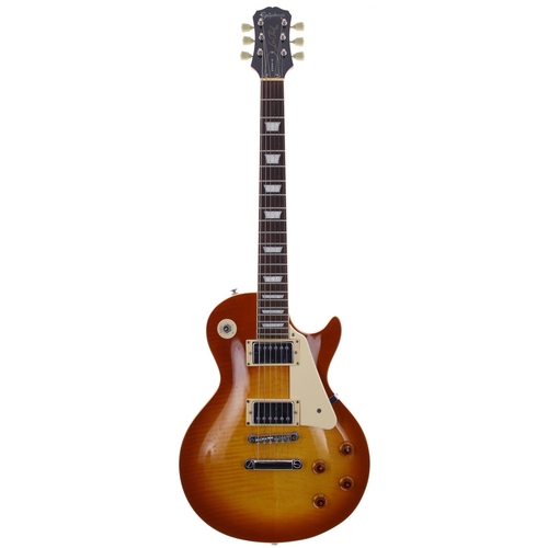 248 - Epiphone Limited Edition Les Paul electric guitar, made in Korea, ser. no. L6xxxxx8; Body: amber bur... 