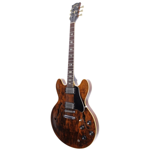 157 - Gibson ES-335 TD semi-hollow body electric guitar, made in USA, circa 1971, ser. no. 1xxxx3; Body: w... 