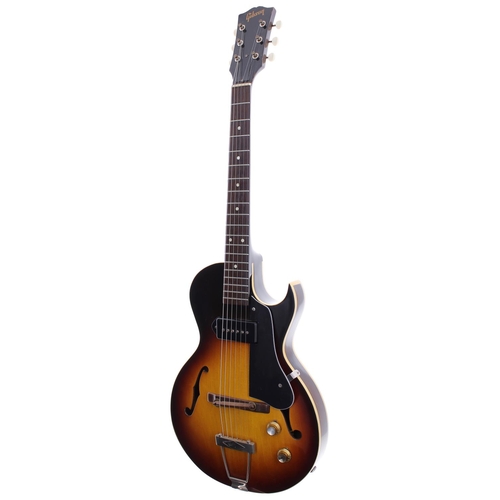 160 - 1959 ES-140 3/4 T hollow body electric guitar, made in USA, factory order no. Sxxx2; Body: sunburst ... 