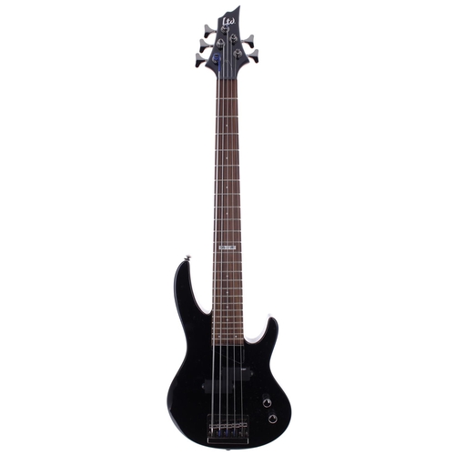 267 - 2012 LTD by ESP B5-JR shortscale five string bass guitar, made in Vietnam, ser. no. I12xxxxx7; Body:... 