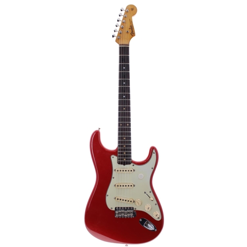 324 - 1962 Fender Stratocaster electric guitar, made in USA, ser. no. 9xxx5; Body: Dakota red refinish, ex... 