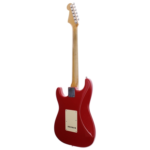 324 - 1962 Fender Stratocaster electric guitar, made in USA, ser. no. 9xxx5; Body: Dakota red refinish, ex... 