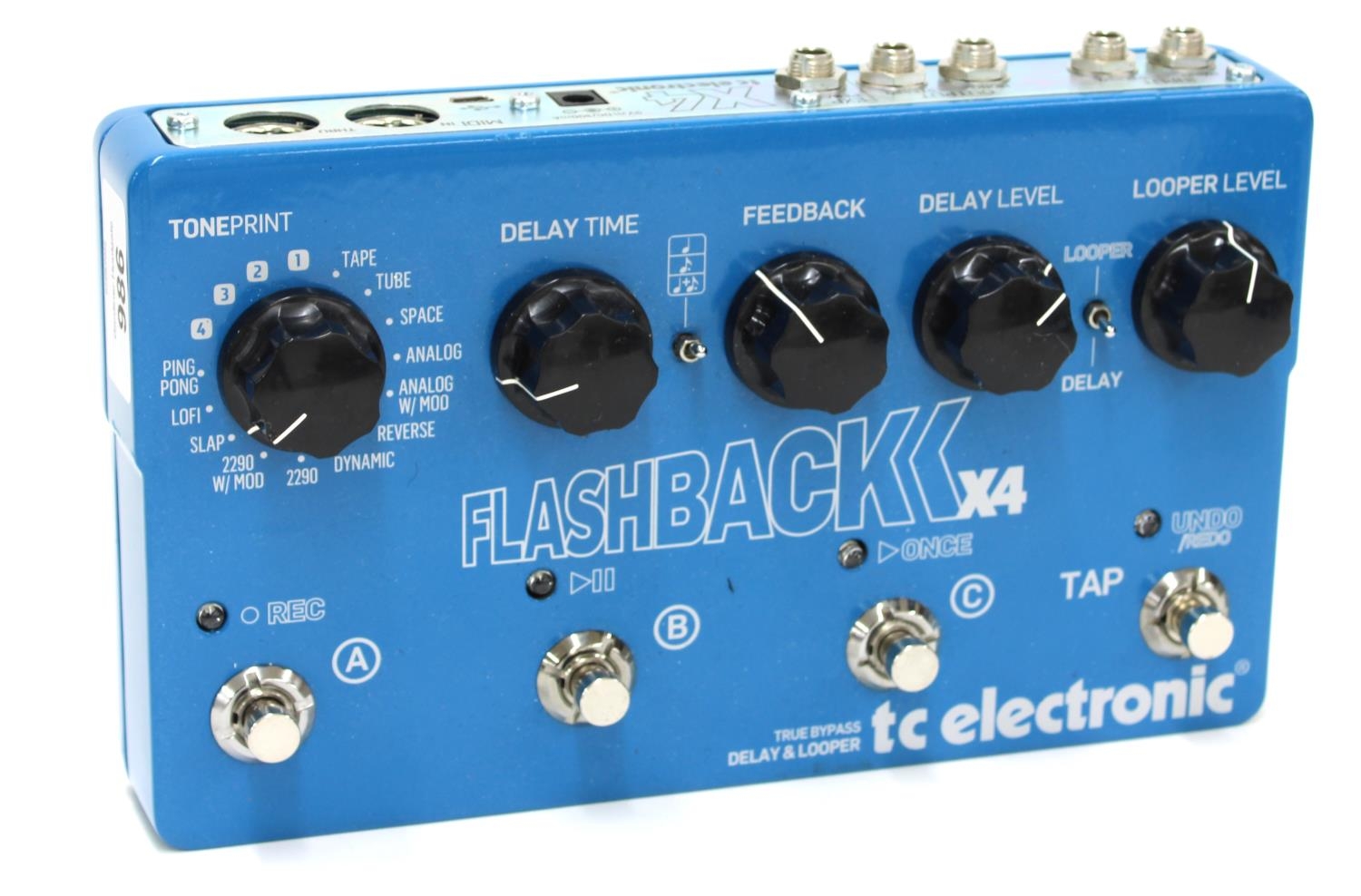 TC Electronic Flashback X4 delay and looper guitar pedal (LED fault)