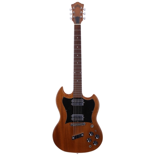 338 - 1972 Guild S-90 electric guitar converted to S-100 spec, made in USA, ser. no. 7xxx5; Body: walnut f... 