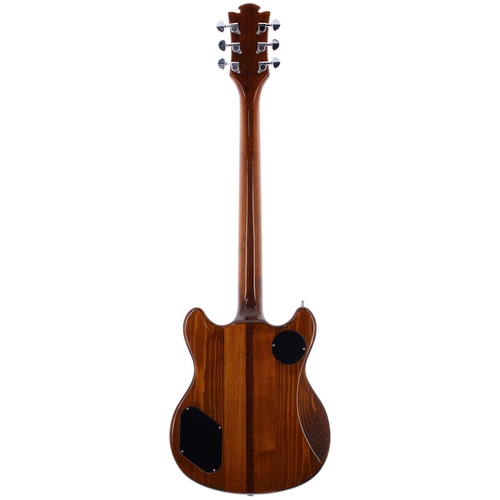 342 - Roberto Brandoni Custom Eko M-20 electric guitar; Body: walnut finish, a few lacquer checks; Neck: g... 