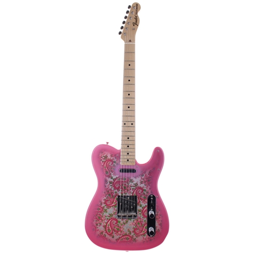 355 - 2017 Fender FSR Classic '69 Pink Paisley Telecaster electric guitar, made in Japan, ser. no. JD17xxx... 