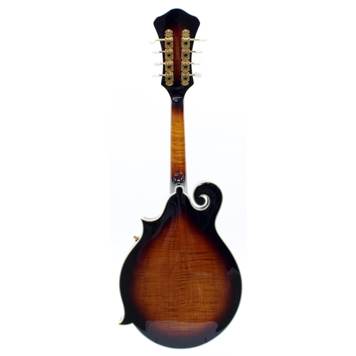 1588 - Hofner F-Style mandolin with sunburst finish, within a fitted case