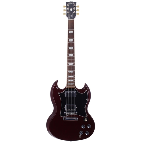 359 - 1999 Gibson SG Standard electric guitar, made in USA, ser. no. 9xxxxxx6; Body: aged cherry finish, m... 