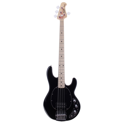 363 - Sterling by Music Man Sub Series Stingray Sub 4 bass guitar, made in Indonesia; Body: black finish, ... 