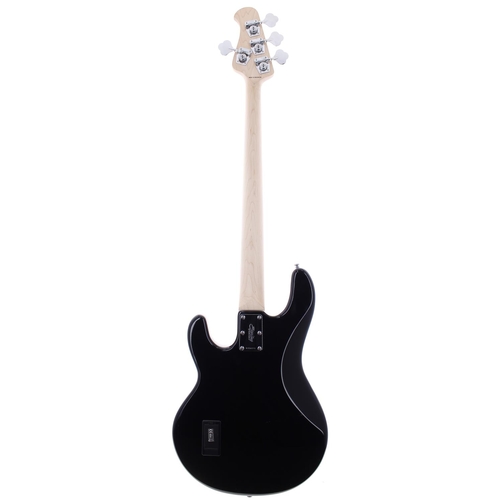 363 - Sterling by Music Man Sub Series Stingray Sub 4 bass guitar, made in Indonesia; Body: black finish, ... 