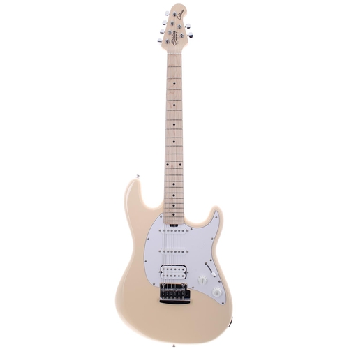 364 - Sterling by Music Man Cutlass electric guitar, made in Indonesia; Body: vintage white finish; Neck: ... 