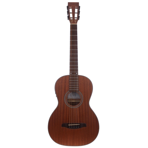 373 - Brunswick BP500EN small bodied electro-acoustic guitar, made in Indonesia, with Granite gig bag... 