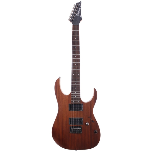 375 - 2015 Ibanez RG Series RG421 electric guitar; Body: natural finish, a few minor marks; Neck: maple; F... 