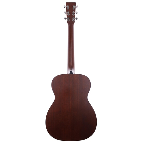 392 - 2011 C.F. Martin 00-15 left-handed acoustic guitar, made in USA, ser. no. 1xxxxx3; Body: mahogany, l... 