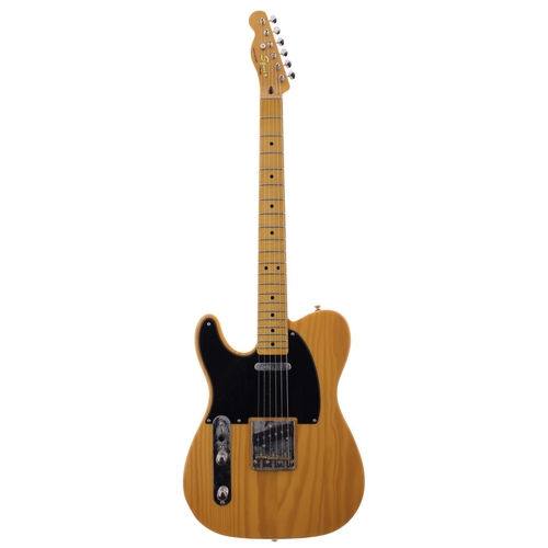 397 - 2012 Squier by Fender Classic Vibe Telecaster left-handed electric guitar, made in China; Body: butt... 