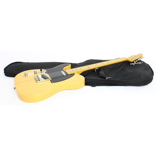 397 - 2012 Squier by Fender Classic Vibe Telecaster left-handed electric guitar, made in China; Body: butt... 