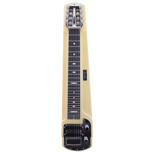 398 - Fender Stringmaster 8 steel guitar, made in USA, circa 1966, ser. no. 186; Body: blonde finish, some... 