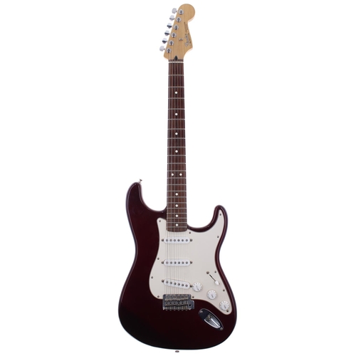 403 - 2004 Fender Standard Stratocaster electric guitar, made in Mexico, ser. no. MZ4xxxxx8; Body: midnigh... 