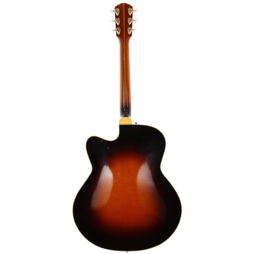 413 - 1960 Levin 315 hollow body electric guitar, made in Sweden, ser. no. 4xxxx2; Body: sunburst finish, ... 