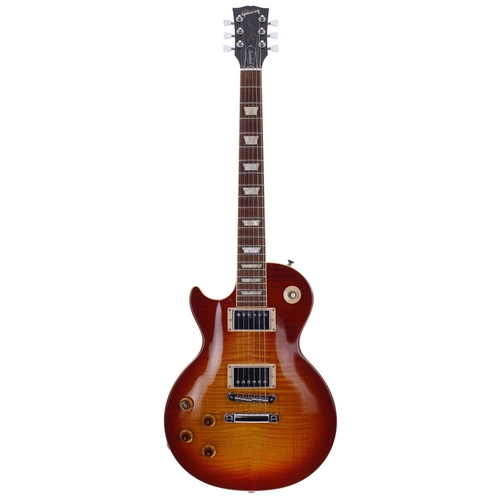 425 - 2009 Gibson Les Paul Standard left-handed electric guitar, made in USA, ser. no. 0xxxxxxx4; Body: su... 