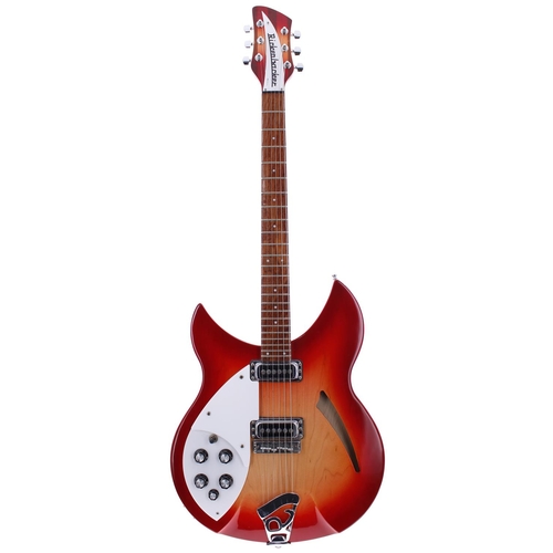 426 - 2015 Rickenbacker 330 left-handed semi-hollow body electric guitar, made in USA, ser. no. 15xxxx8; B... 