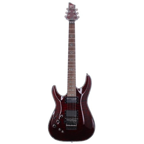 427 - 2015 Schecter Diamond Series Hellraiser-S left-handed electric guitar, made in Korea, ser. no. W15xx... 