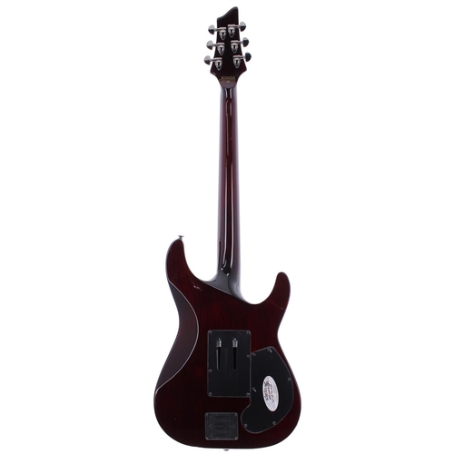 427 - 2015 Schecter Diamond Series Hellraiser-S left-handed electric guitar, made in Korea, ser. no. W15xx... 