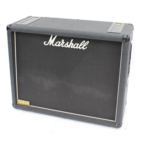 781 - Marshall JCM800 Lead Series 1936 2 x 12 8 ohm guitar amplifier speaker cabinet, made in England, ser... 