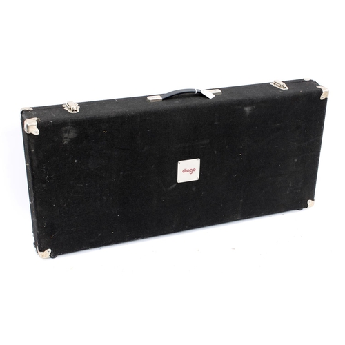 882 - Large Diago guitar effects pedal board case, 41