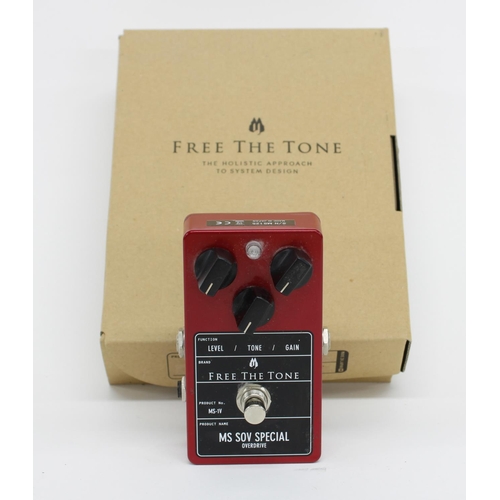 886 - Free The Tone Matt Schofield MS SOV Special overdrive guitar pedal, boxed