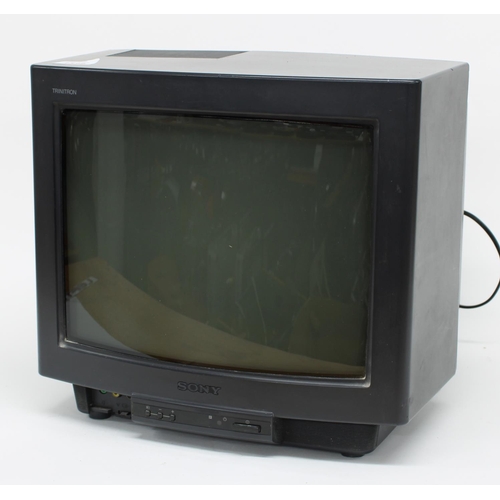 3112 - Sony Triniton KV-M1410U television*A useful vintage television, now sought-after by vintage gamers... 