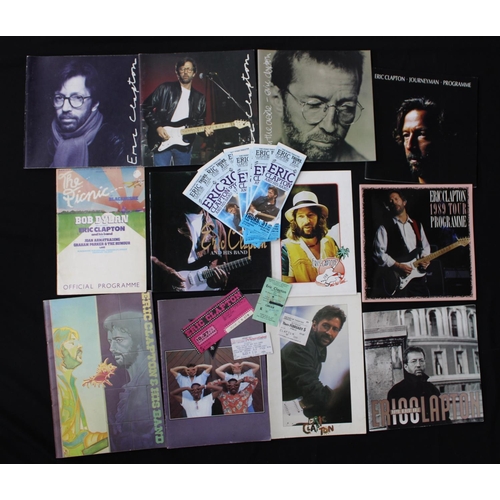 664 - Eric Clapton and Cream - collection of ephemera including sheet music, programmes, tickets, an origi... 