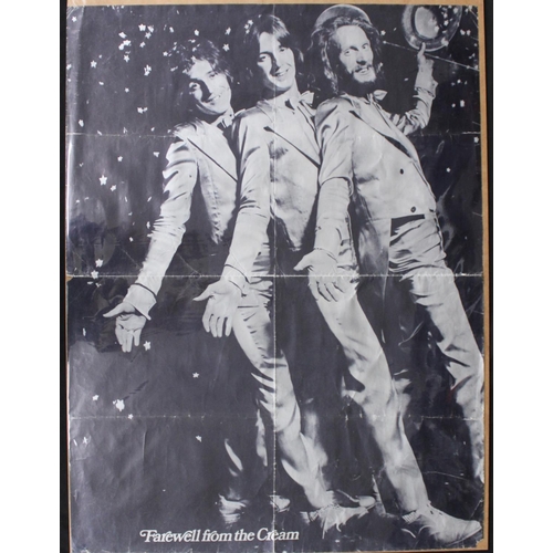 664 - Eric Clapton and Cream - collection of ephemera including sheet music, programmes, tickets, an origi... 